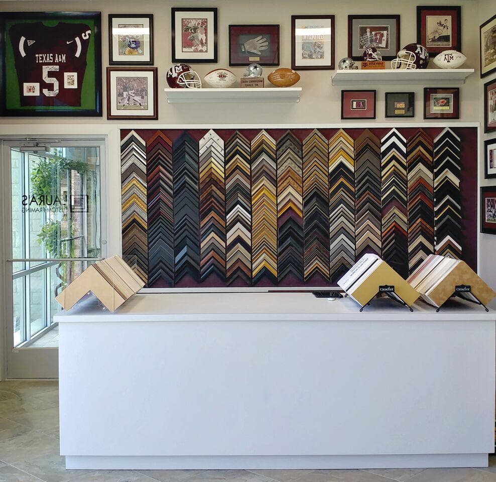 Laura's Custom Framing shop